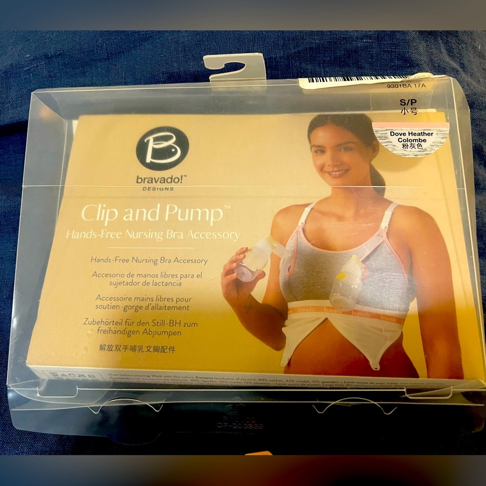 Bravado Clip and Pump Hands Free Nursing Bra
